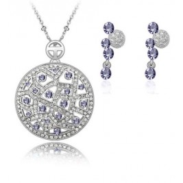 Комплект Ливия танзанит